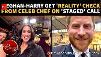 Meghan Markle Called Out On Prince Harry Video Call Moment On MasterChef Australia