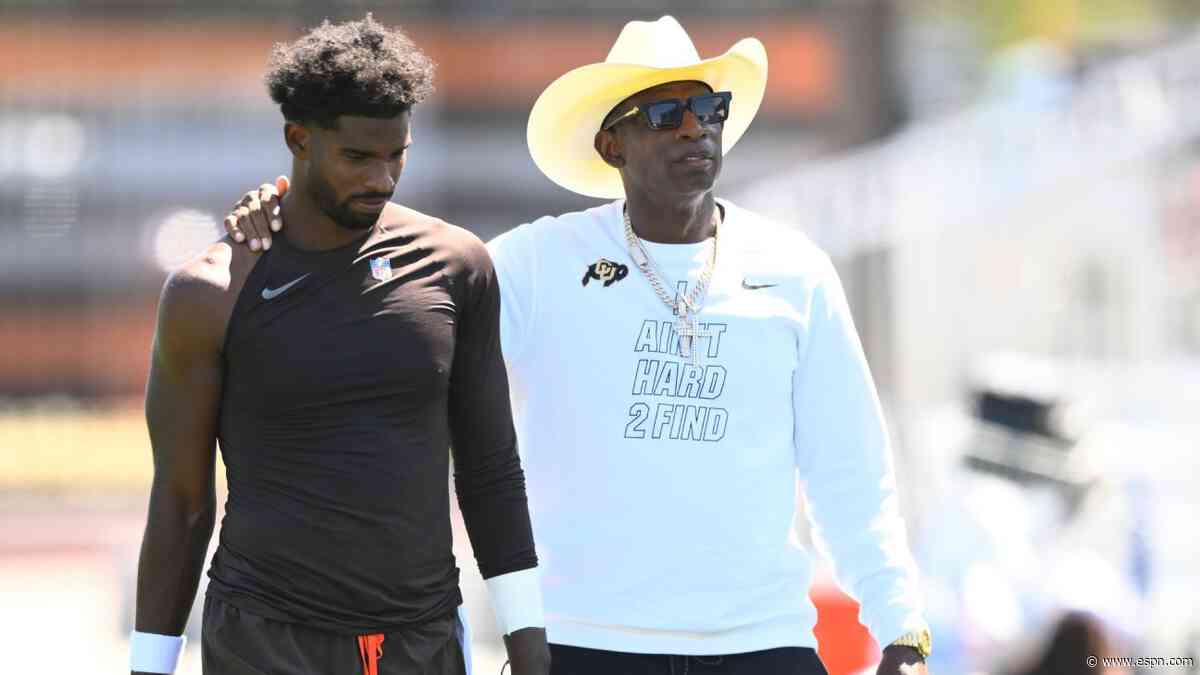 Latest news, buzz from training camps: Shedeur takes 1st-team reps; Gibbs sits out Lions' practice