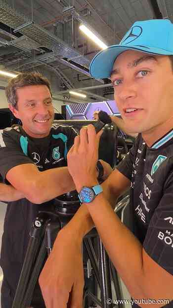 Is there something going on in France that we don't know about?? 🇫🇷 #f1 #mercedesf1 #georgerussell