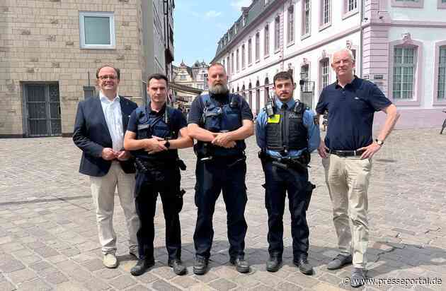 POL-PPTR: Im Doppelpack für Sicherheit und Bürgernähe: Polizei und Ordnungsamt gemeinsam in Trier auf Streife