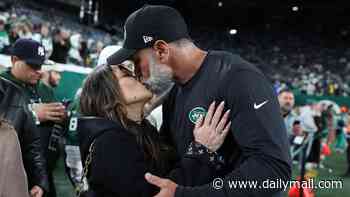 Falcons coach makes emotional first appearance since tragic death of defensive coordinator Jeff Ulbrich's wife Cristina: 'It's heartbreaking'
