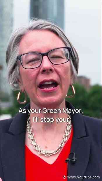 Vote Green today for a Mayor who puts people and planet first, not corporate profit. Let’s take Grea