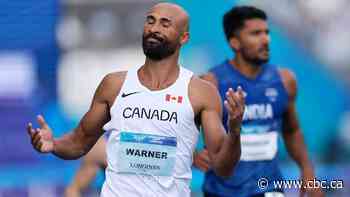 Canada's Damian Warner slides out of lead in decathlon, vows to 'keep fighting' at Commonwealth Games