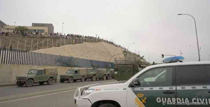 Ceuta, migliaia di migranti tornano in Marocco dopo aver raggiunto l’enclave spagnola