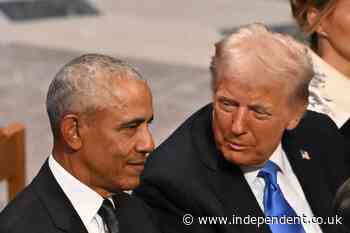 Obama described Trump as an ‘idiot’ and Don Jr a ‘f****** moron’ in call to Fauci, diaries reveal