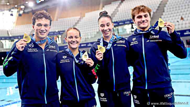 L’Italia dei tuffi parte con il botto: oro agli Europei di Parigi nel Team Event. Super Pelligra, decisivo all’esordio a soli 17 anni