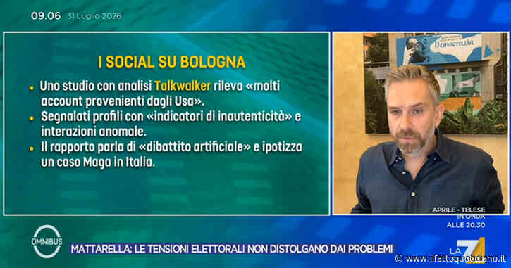 Lepore a La7: “Migliaia di profili fake dagli Usa contro di me dopo la manifestazione per Fakir. Farò denuncia alla Polizia Postale”