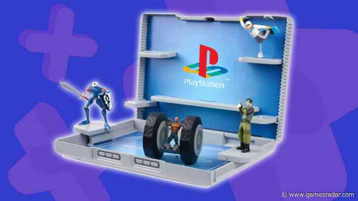The new PlayStation Console Heroes display featuring the first MedilEvil toy in years has appeared at Target, but you can't buy it yet