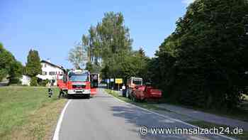 Traktor läuft in Buchbach heiß – Feuerwehr rückt an