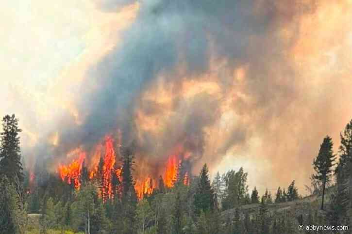Crews continue to battle 152-hectare wildfire beside Logan Lake
