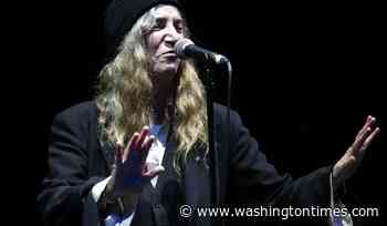 A giddy Patti Smith meets fellow Chicago legend, Pope Leo XIV