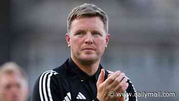 Eddie Howe sends emotional message to Newcastle fans as club confirms bombshell exit - and labels his five-year spell at St James' Park a 'privilege of my lifetime'