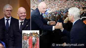 Arsene Wenger has ruined his own legacy. We once thought he was The Professor, now we see the truth - a silent stooge following his master Gianni Infantino... and is ex-Arsenal boss the real brains behind FIFA's hated schemes?