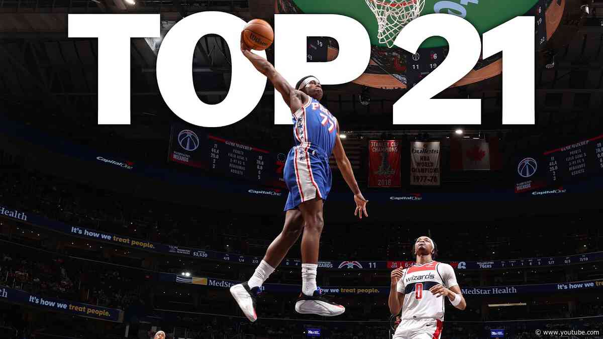 VJ Edgecombe's Top 21 Plays of Debut Season