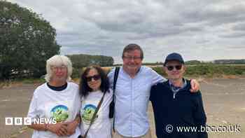 Campaigners oppose solar farm on former airfield