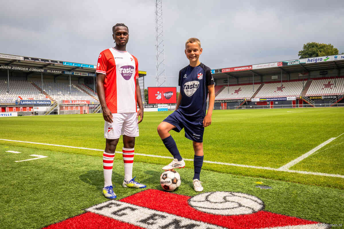 TastyBasics nieuwe hoofdsponsor van de jeugdopleiding van FC Emmen