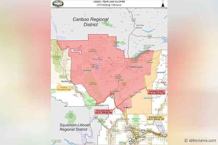 Evacuation order issued for Loon Lake due to Pear Lake fire