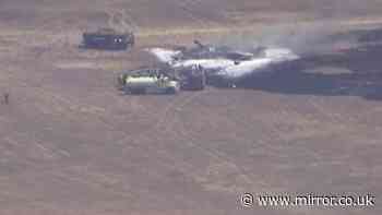 F-35B fighter jet crashes at Miramar Air Base as US Marines address 'mishap'