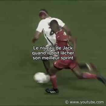 La vitesse de Jack😂 #football #ligue1 #sports #foot #soccer #skills #footballshorts #ligue1mcdonalds