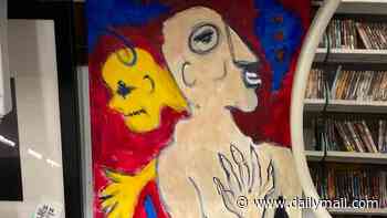 Outcry after art gallery was caught disposing of paintings donated by local artists in most insulting way imaginable
