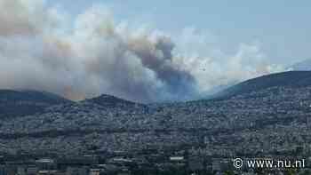 Zeventig natuurbranden in Griekenland, evacuaties in voorstad Athene