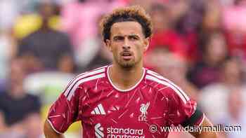 Inter Milan willing to pay £30m for Curtis Jones - but Liverpool are holding out for more after rejecting initial offer