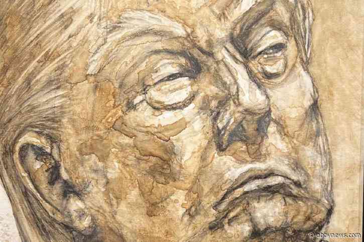 From farm to canvas: B.C. artist’s horse dung Trump portrait causes stir