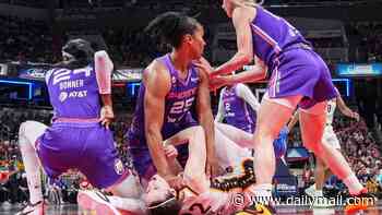 Ex-ESPN host sparks furious backlash after claiming it is 'embarrassing' to suggest WNBA players want to hurt Caitlin Clark