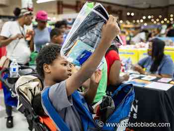Families get book bags, health care services at Seaway Marketplace