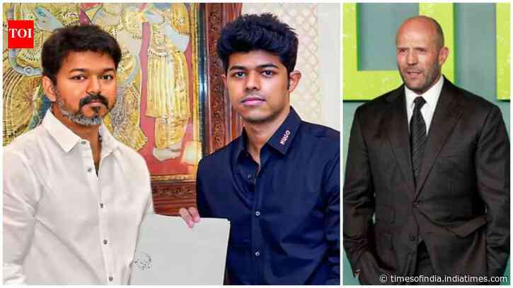 Vijay's son Jason Sanjay says he'd cast father with Jason Statham