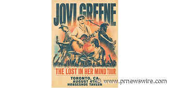 Come See One of Country's Fastest-Rising Artists, Jovi Greene, Make His Canadian Debut at Toronto's Horseshoe Tavern August 4 at 8 PM