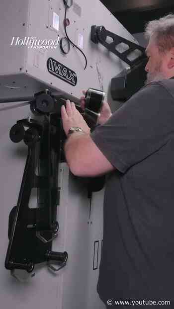 How to Thread #TheOdyssey 70mm IMAX Print Before Opening Night #shorts