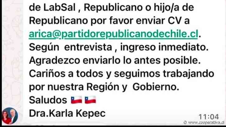 Contraloría inicia sumario por exseremi y contratos "sólo republicanos"
