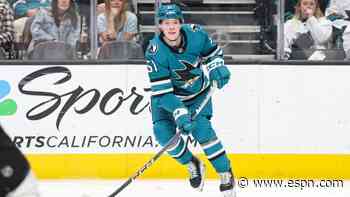 Sharks reward Graf's breakout with 3-year deal