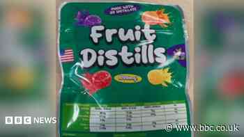 The cannabis-laced gummies with fake packaging