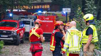 Toter bei Unwetter in Sachsen - Gewitter in mehreren Regionen