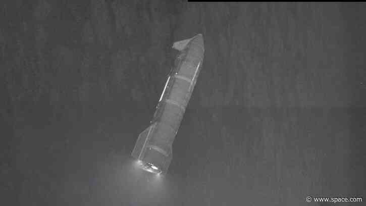 SpaceX's Starship seen in space by next-gen Starlink satellite (video)