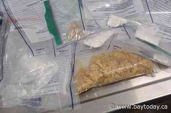 Two charged after $117K worth of suspected drugs seized in North Bay