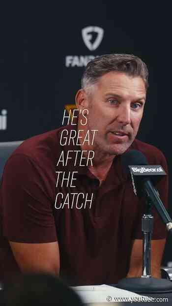 Chig can do it all 🪄  #nfl #football #commanders #trainingcamp #raisehail