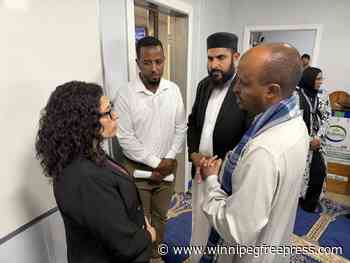 Culture minister’s pledge sends officials on hunt for money to fix Islamic centre after apparent hate crime
