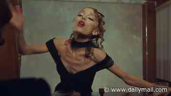 Ariana Grande raises concerns with alarmingly thin figure in Petal music video: 'Her bones are popping out'