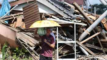 Japan earthquake: Number of dead rises as thousands remain in shelters