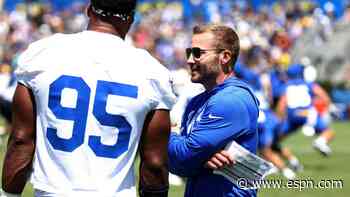 McVay: No Donald update yet, but in 'right direction'