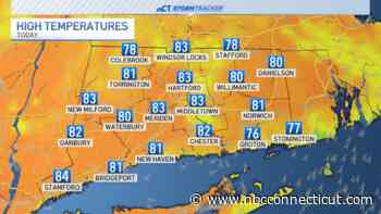 Warm and muggy weekend with next chance of rain Monday