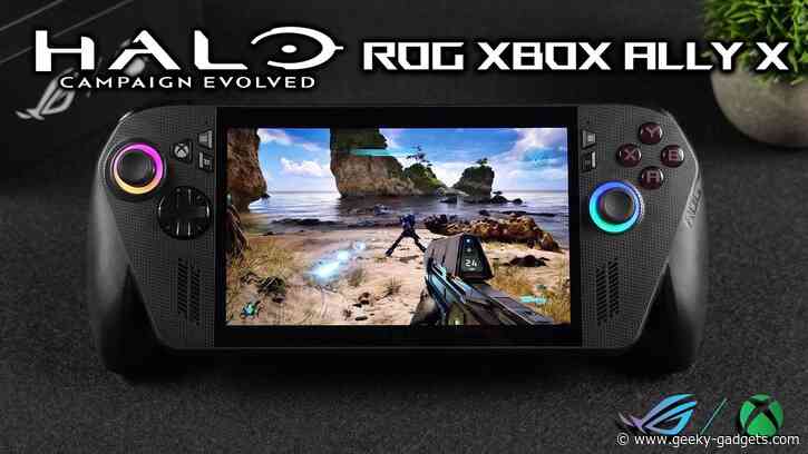 Native 1080P Fails Halo Campaign Evolved on ROG Xbox Ally X