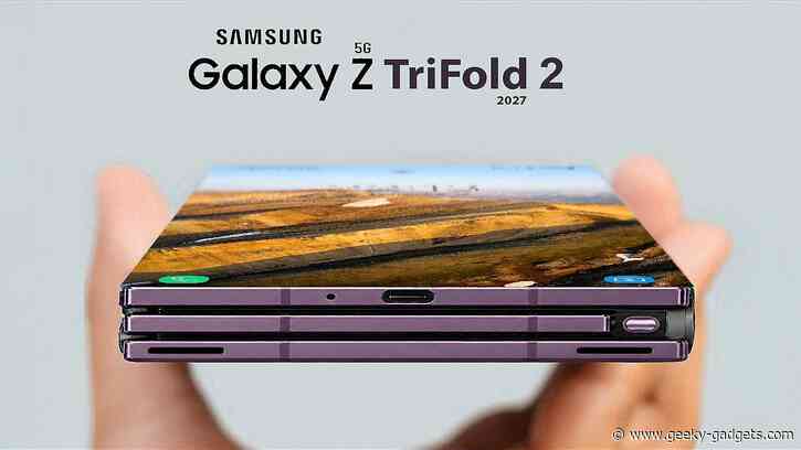 Latest Release Date Rumors for Samsung Galaxy Z Trifold 2