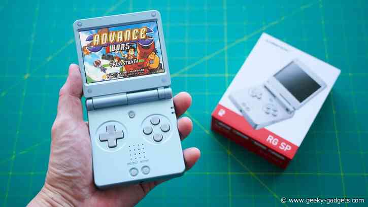 Anbernic RG SP: $60 Clamshell Excels at Game Boy Advance