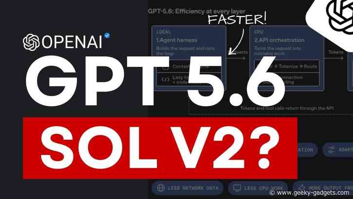 OpenAI’s ChatGPT 5.6 Sol Cuts AI Serving Costs by 20 Percent