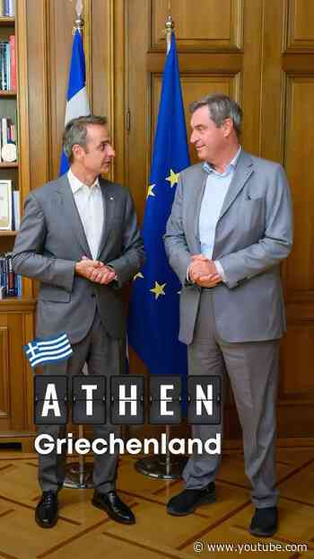 Zweite Station der zweitägigen Südosteuropa-Tour: Athen - Bayern