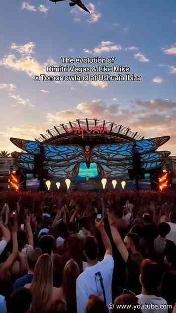 Now that’s an evolution. #dimitrivegaslikemike #evolution #tomorrowland #ushuaia
